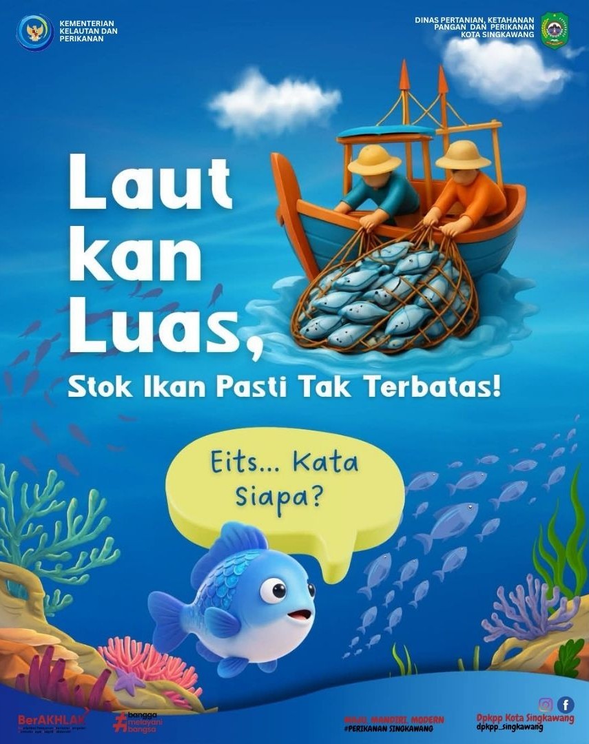 Laut kan luas, ikannya pasti gak bakal habis dong?