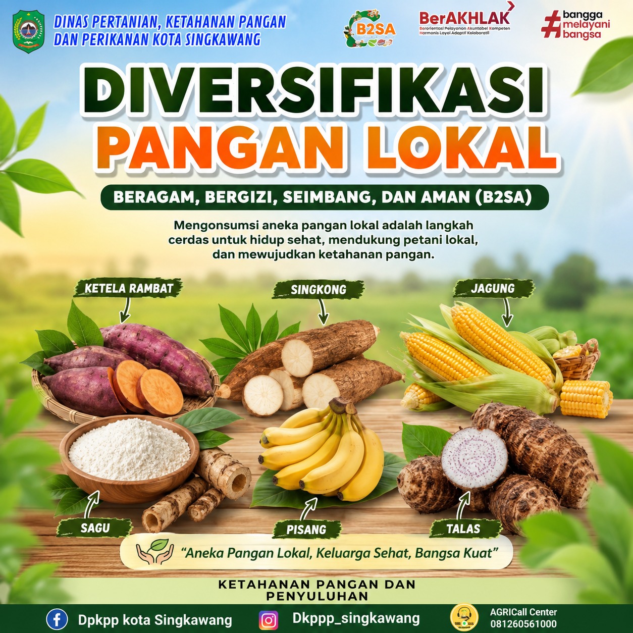 Diversifikasi bukan berarti ninggalin nasi.